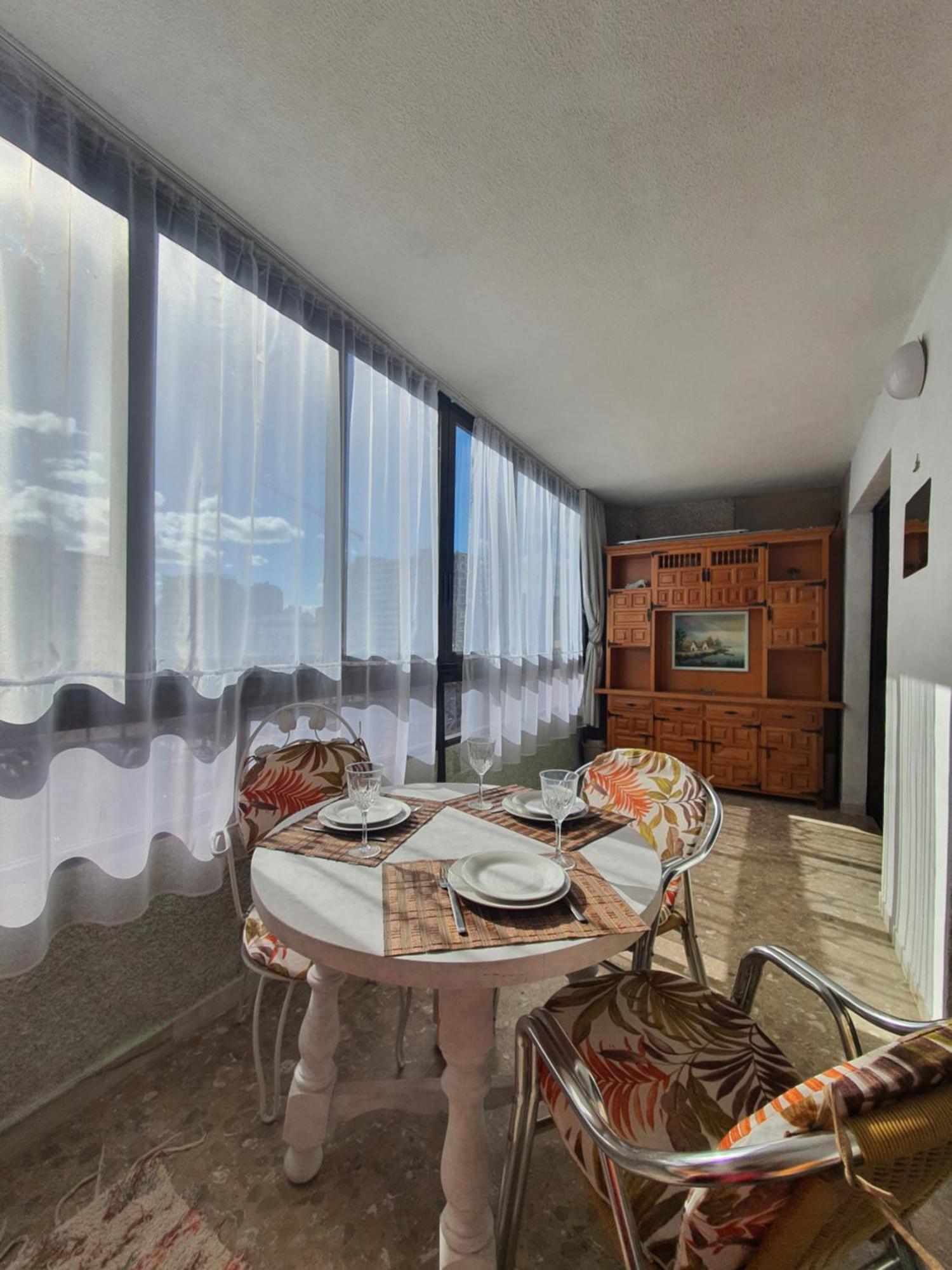 Vintage Benidorm Apartment Luaran gambar